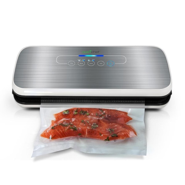 Nutrichef Food Vacuum Sealer Machine, Silver PKVS18SL - main
